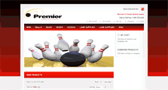 Desktop Screenshot of premierbowlingsupply.com